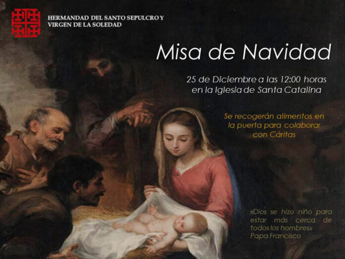 Misa Navidad Cofradia Santo Sepulcro